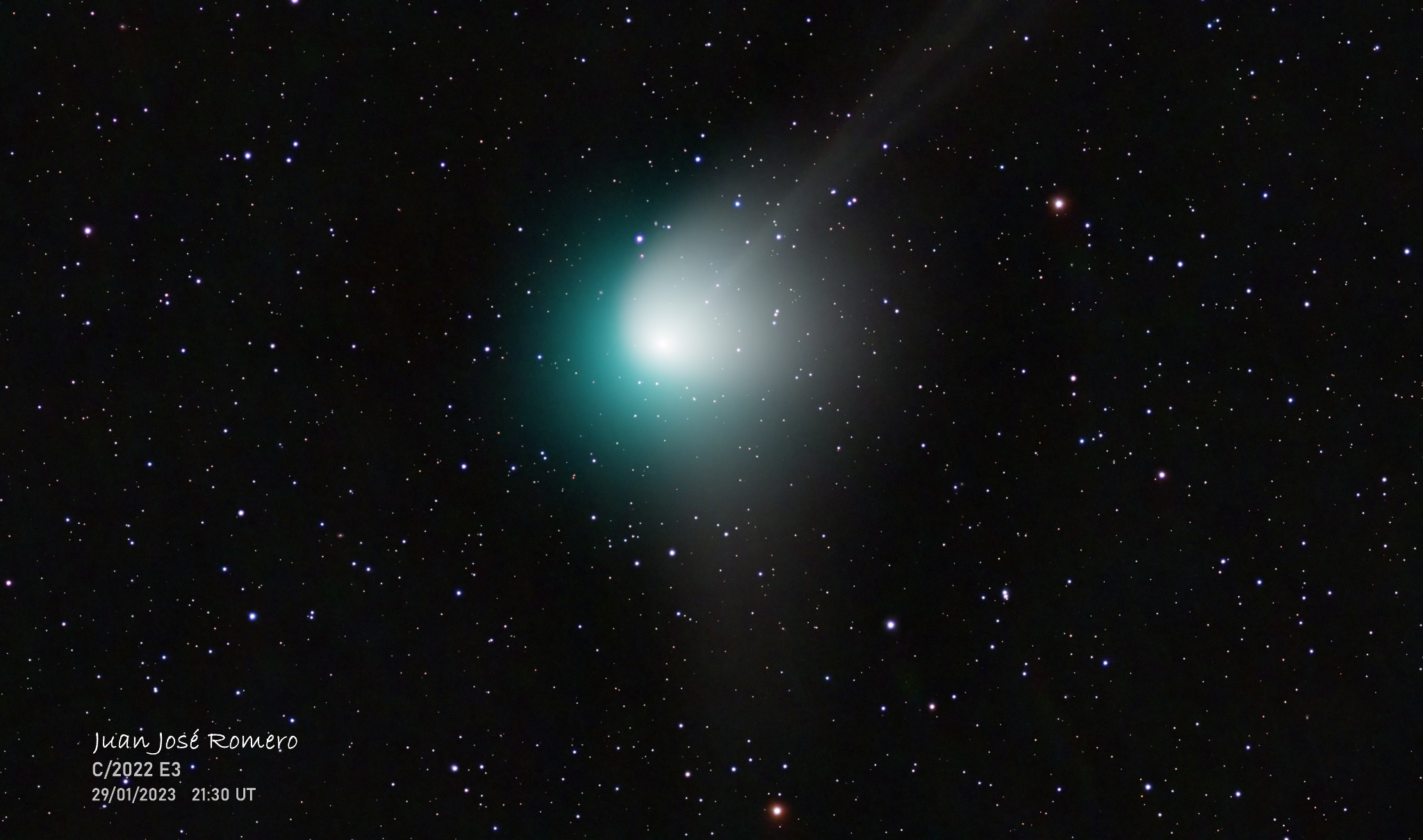 Fotografia astronòmica de C/2022 E3 (ZTF)