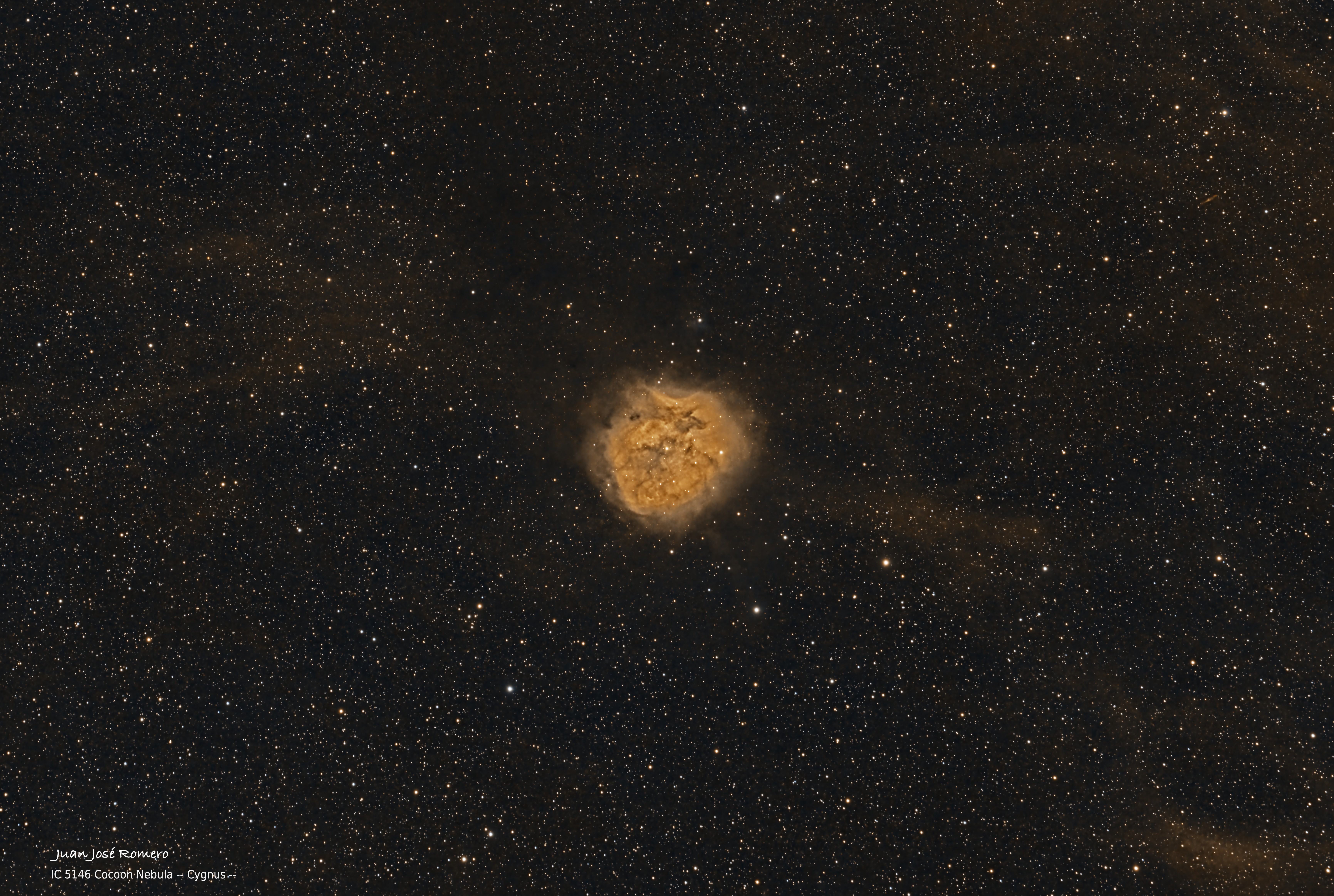 Camp complet: IC5146 – Nebulosa del Capoll (SHO)