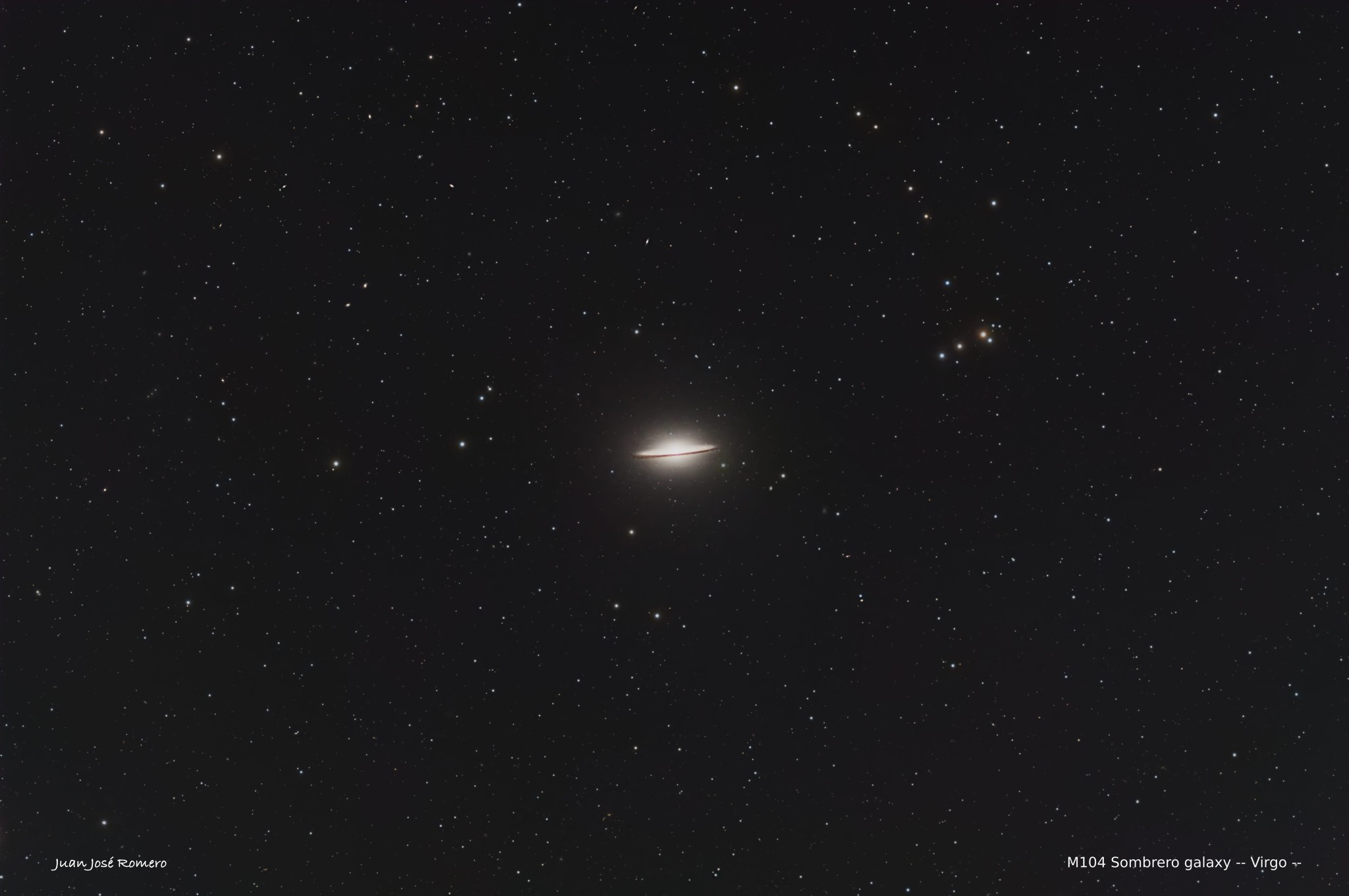 Camp de visió: M104, la galàxia del Barret