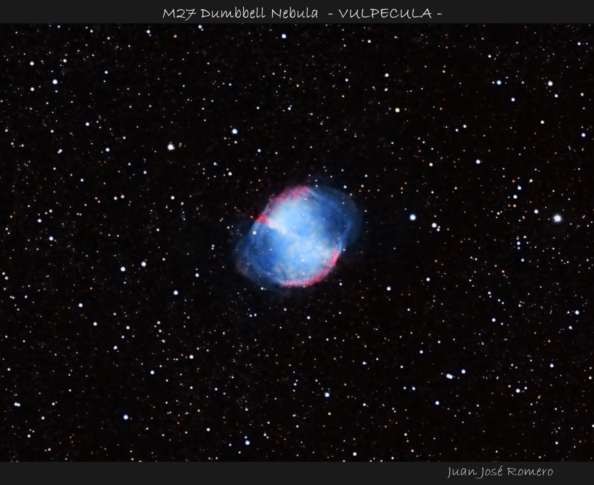 M27, Nebulosa de la Dumbbell (NGC6853)