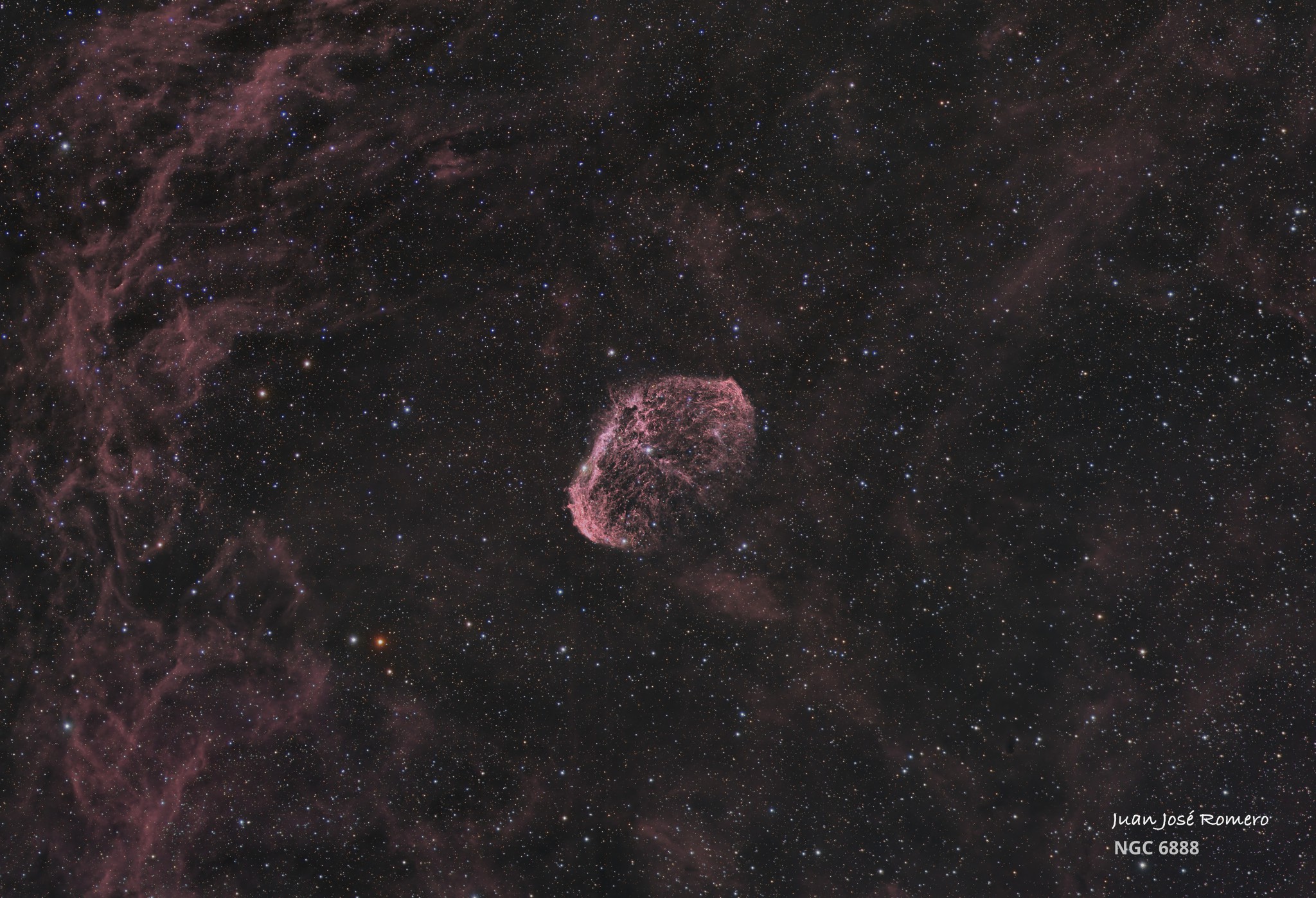 Camp de visió ampli: NGC6888 – Nebulosa Creixent (Caldwell 27)