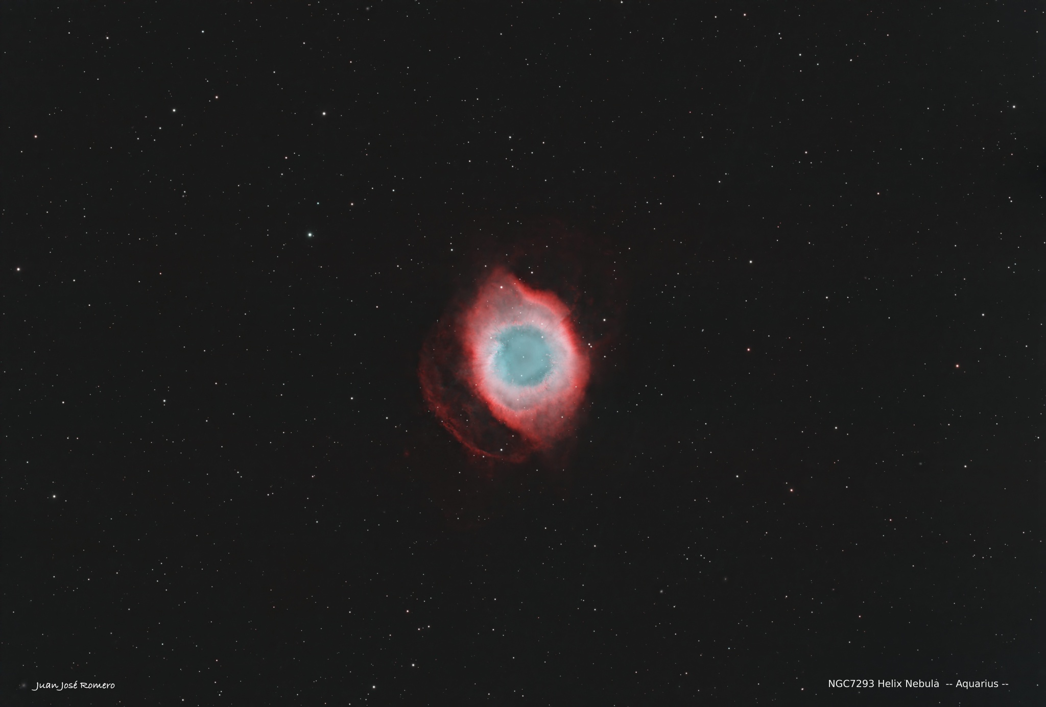 Camp de visió: NGC 7293 – Nebulosa de l'Hèlix