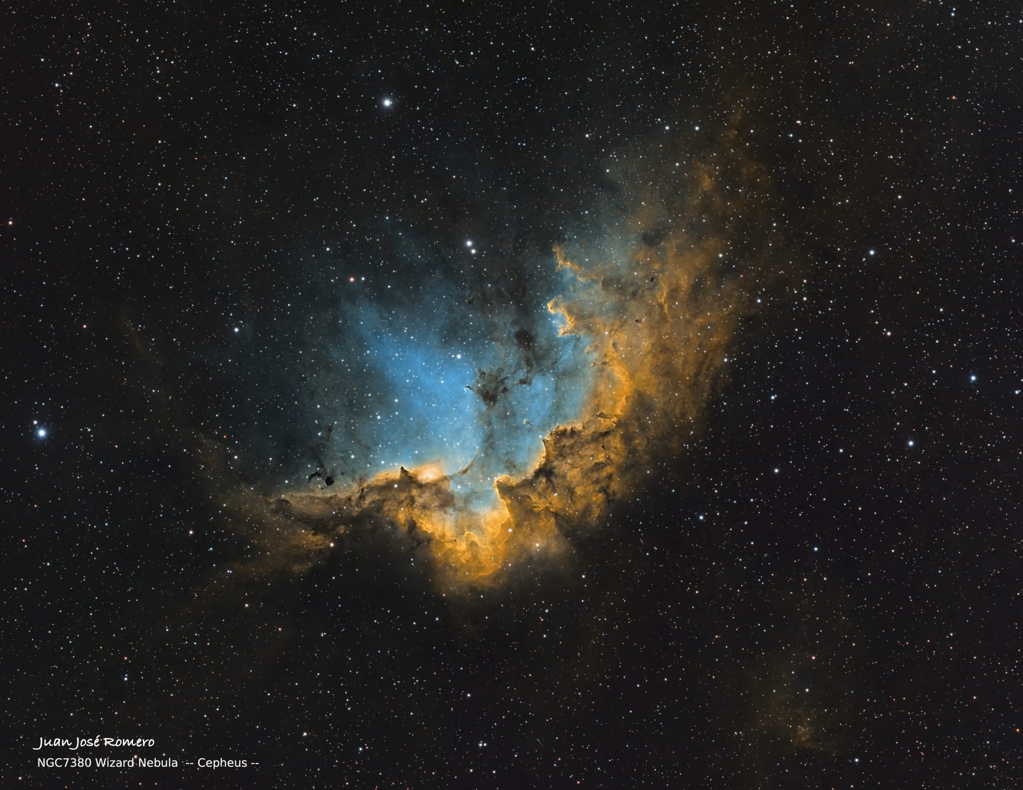 NGC 7380 – Nebulosa del Mag