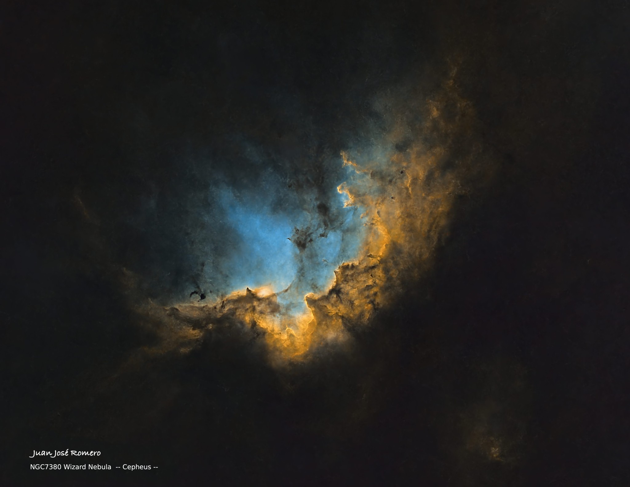 Versió sense estrelles: NGC 7380 – Nebulosa del Mag