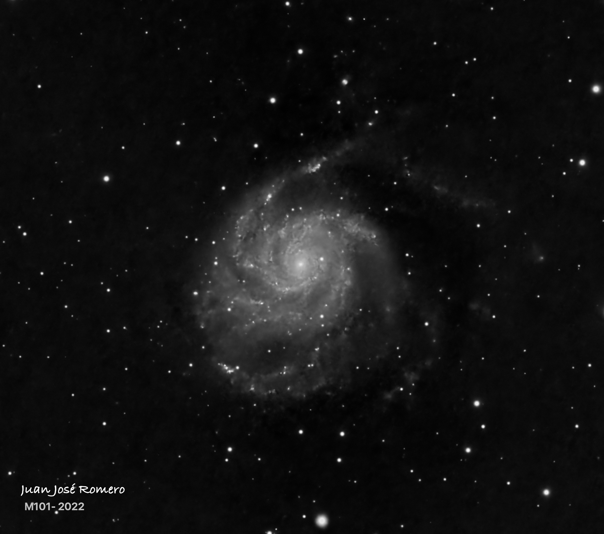 M101 abans de la supernova: M101 – Supernova SN2023ixf