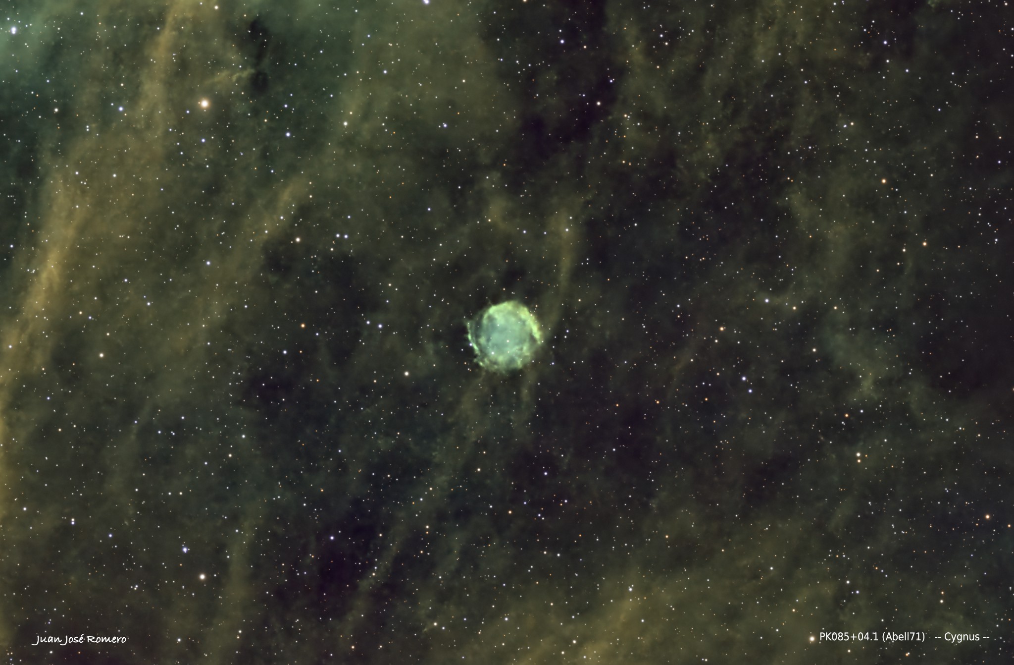 Detall de PK 085+04.1: Sh2-115, Nebulosa d’emissió