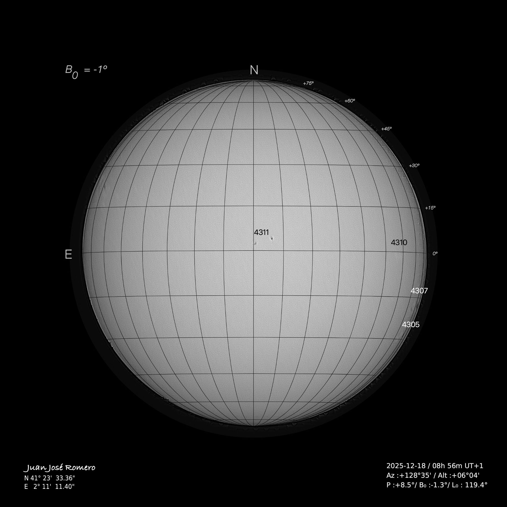 fotografia solar, 18 de desembre del 2025