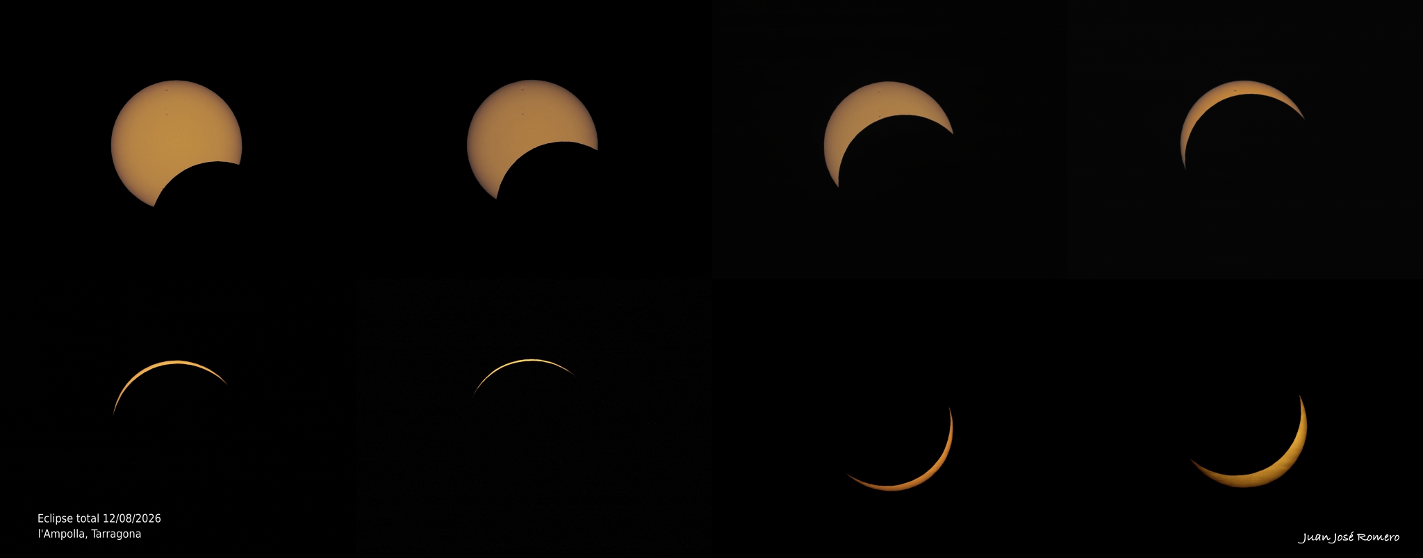 Fotografia del Sol, 12 d’agost del 2026